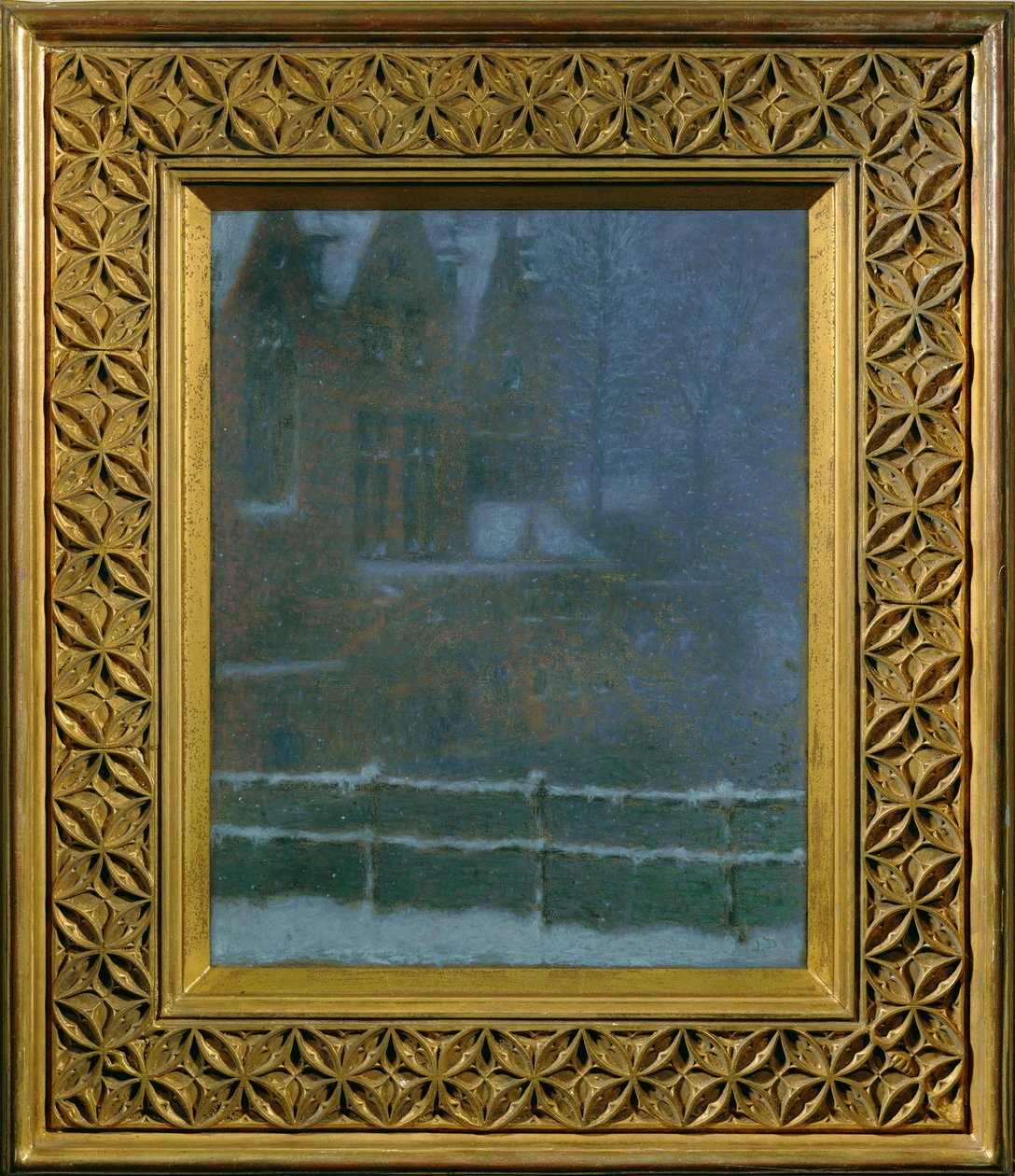 Bruges a hóban alkotó: Lucien Levy-Dhurmer