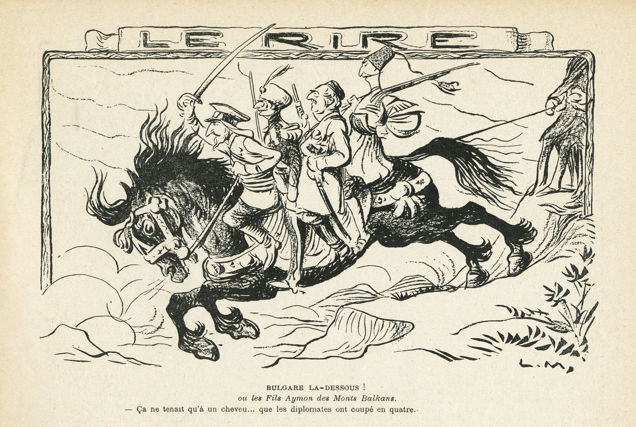 Illusztráció a Le Rire-ben alkotó: Lucien Metivet
