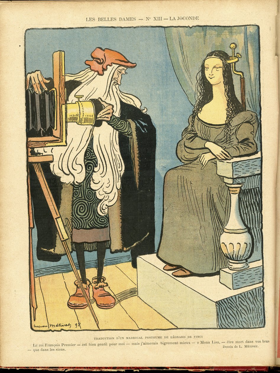 Illusztráció a Le Rire-ben alkotó: Lucien Metivet