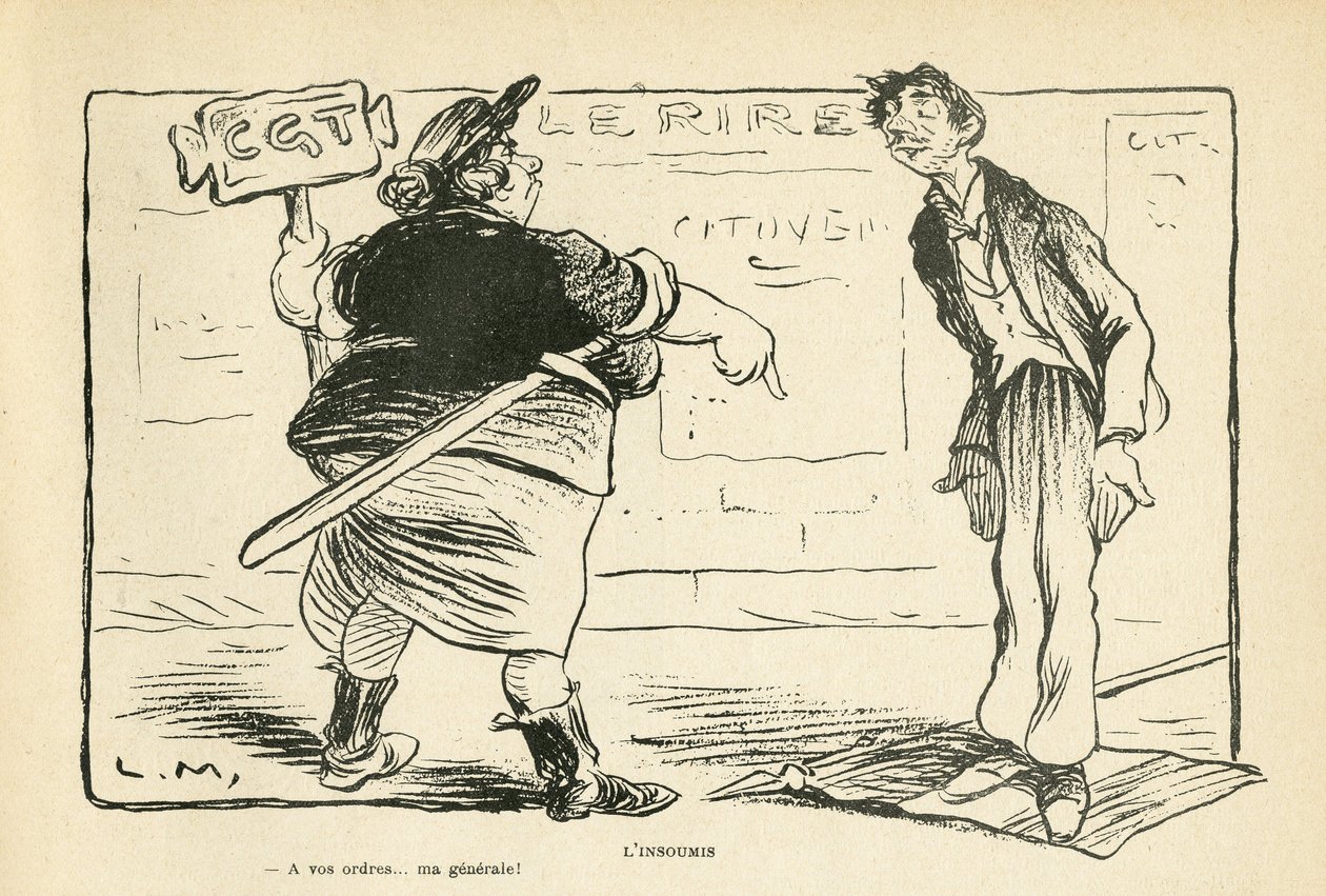 Illusztráció a Le Rire-ben alkotó: Lucien Metivet
