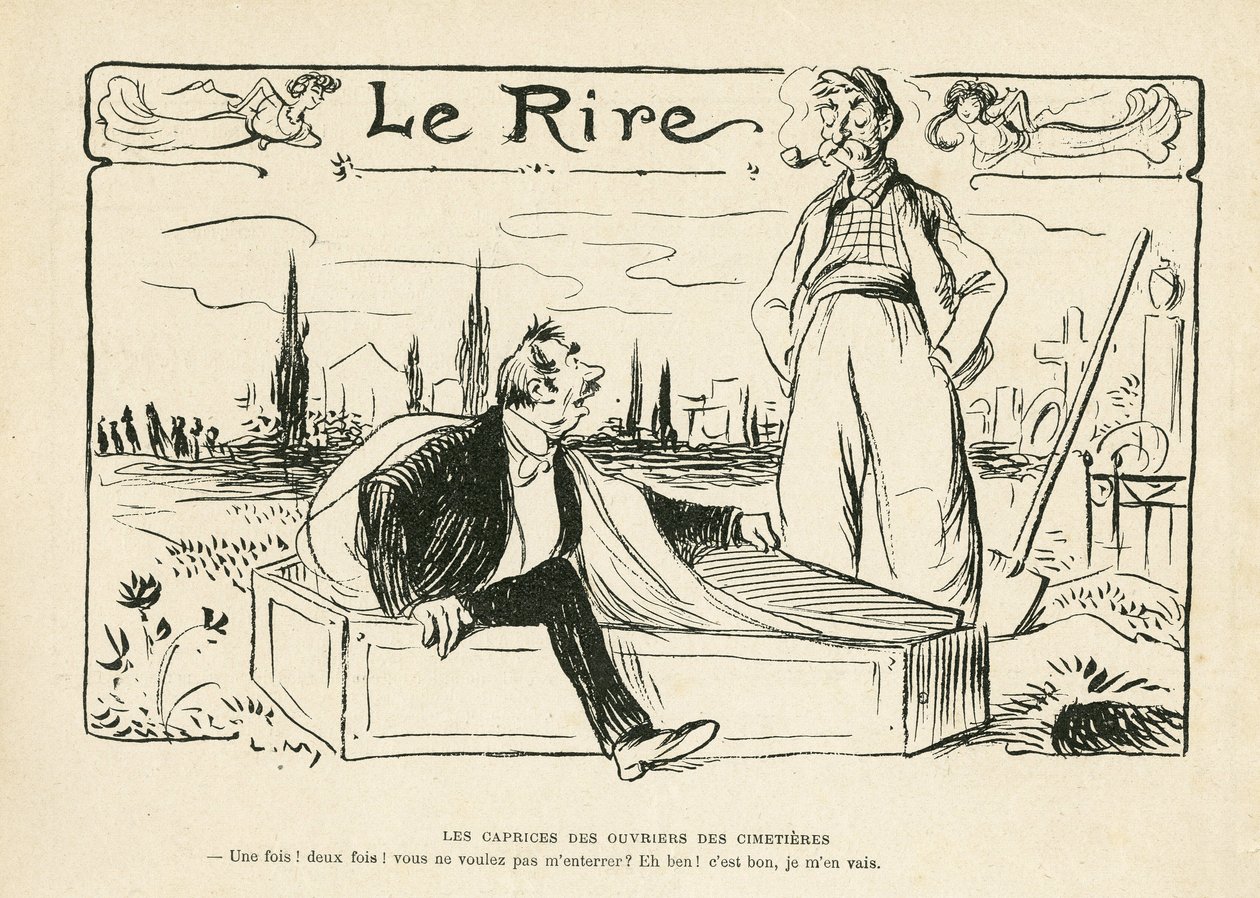 Illusztráció a Le Rire-ben alkotó: Lucien Metivet
