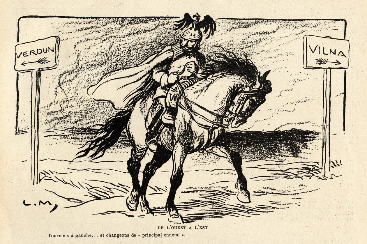 Le Rire rouge, Szatirikus fekete-fehér alkotó: Lucien Metivet