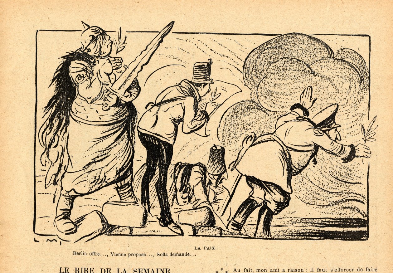 Le Rire rouge, Szatirikus fekete-fehér alkotó: Lucien Metivet