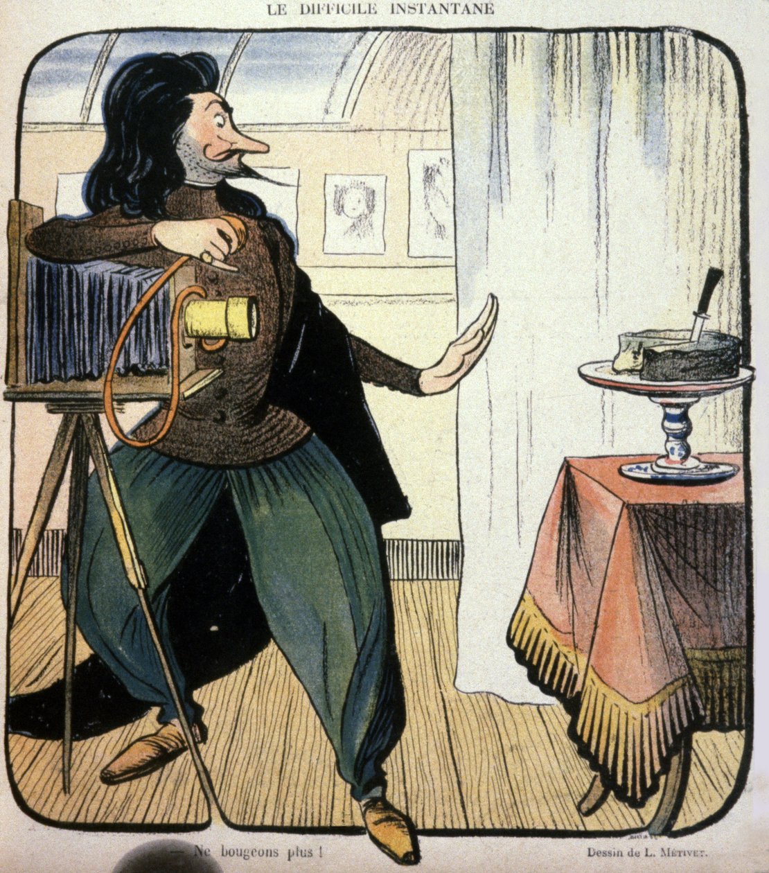 A nehéz pillanatkép alkotó: Lucien Metivet