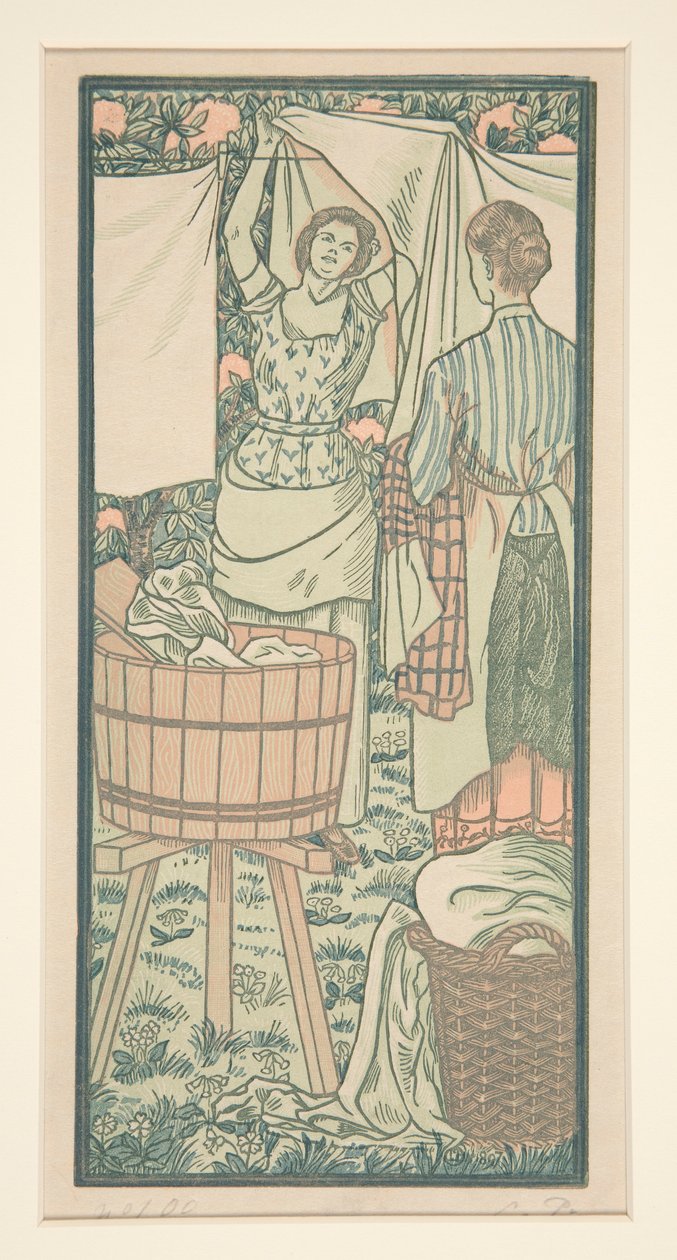 Lóg a Wash alkotó: Lucien Pissarro