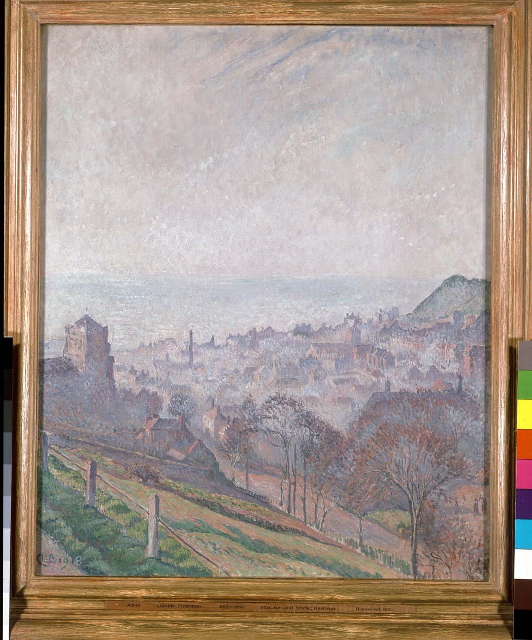Hastings: köd, nap és füst alkotó: Lucien Pissarro