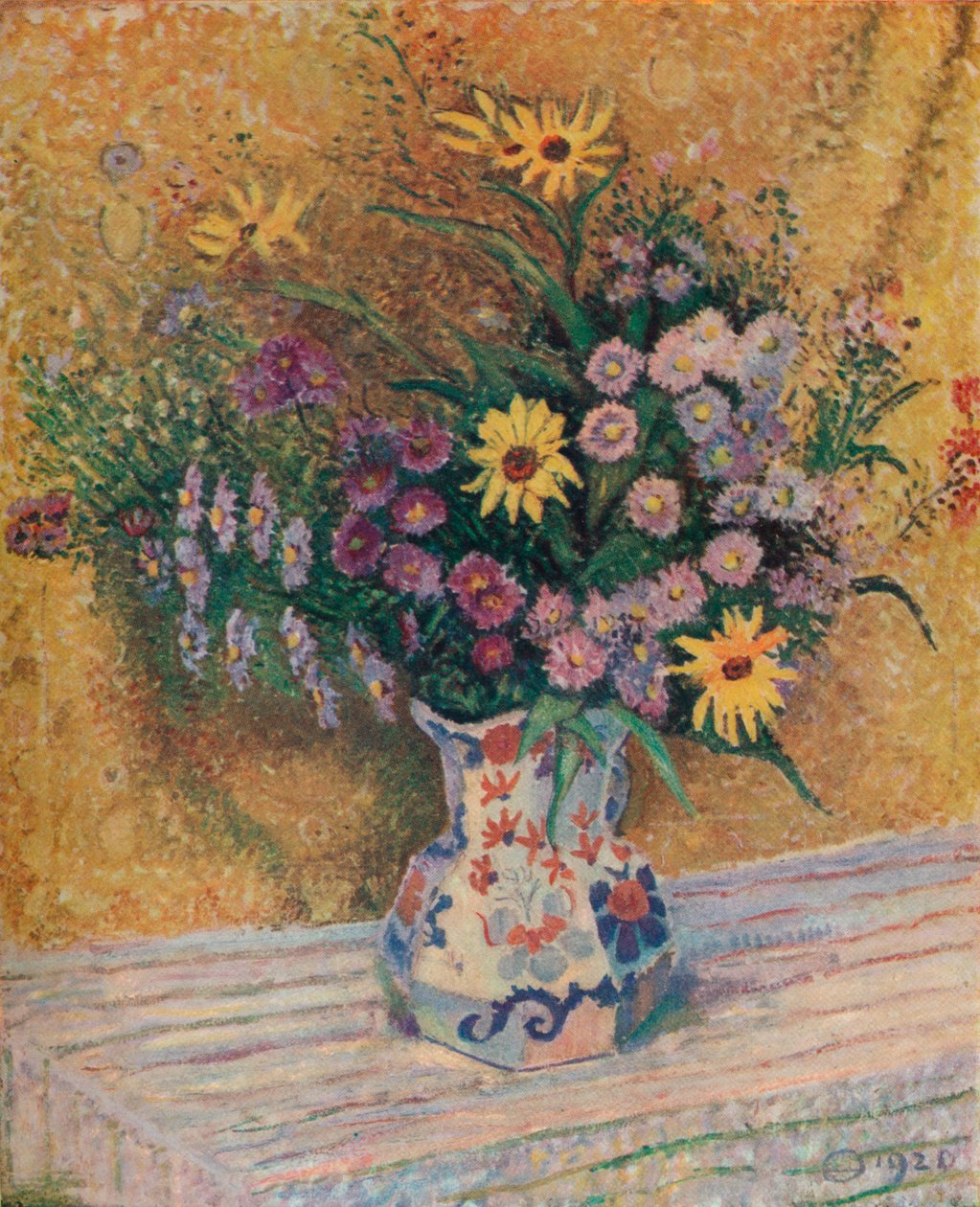 Mihály-napi százszorszépek, 1920 alkotó: Lucien Pissarro