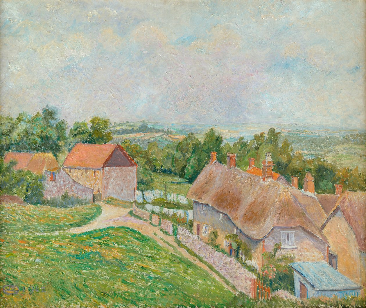 Phippens Cottage, Hewood Green alkotó: Lucien Pissarro