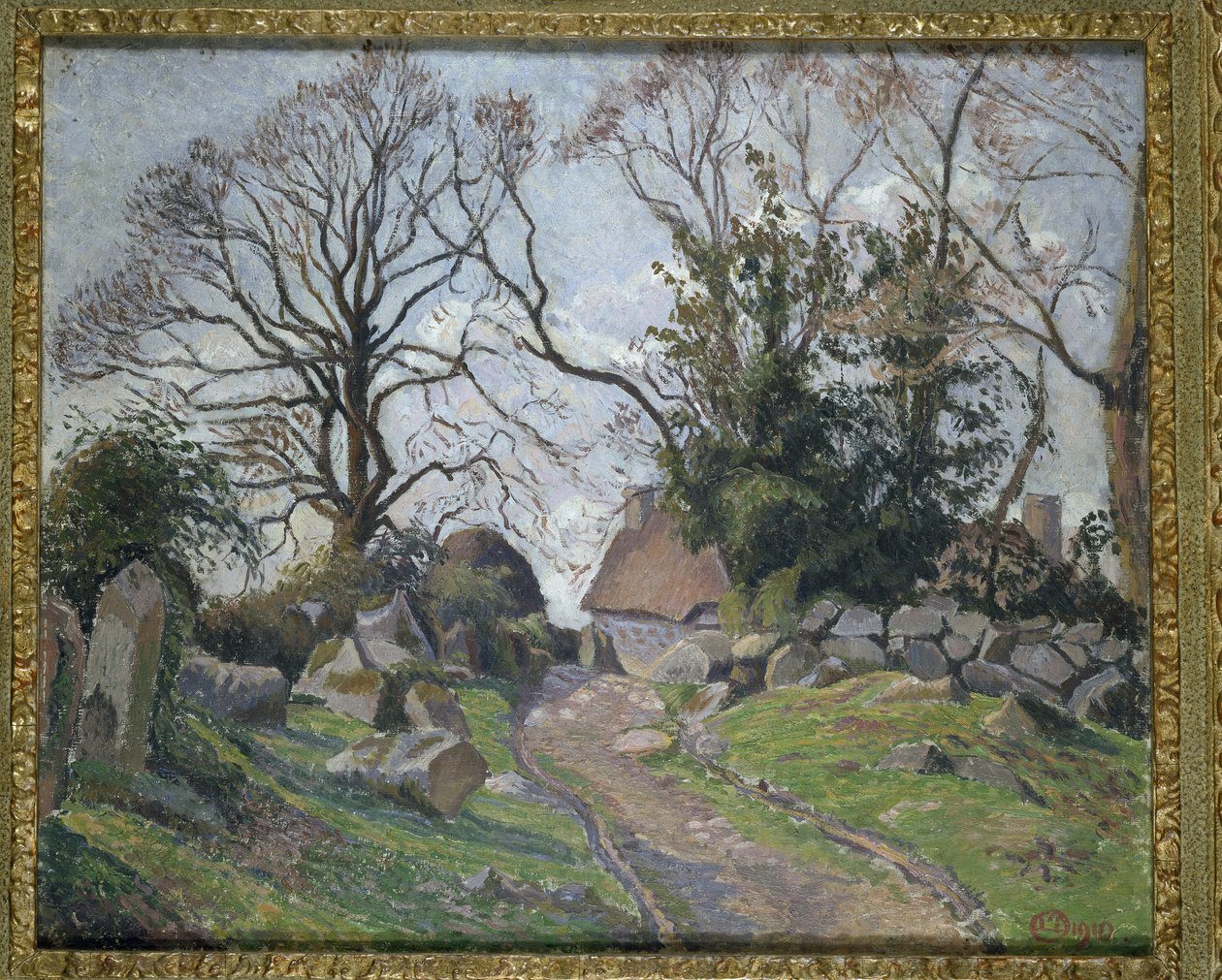 Poulfenc Riecben, 1910 alkotó: Lucien Pissarro