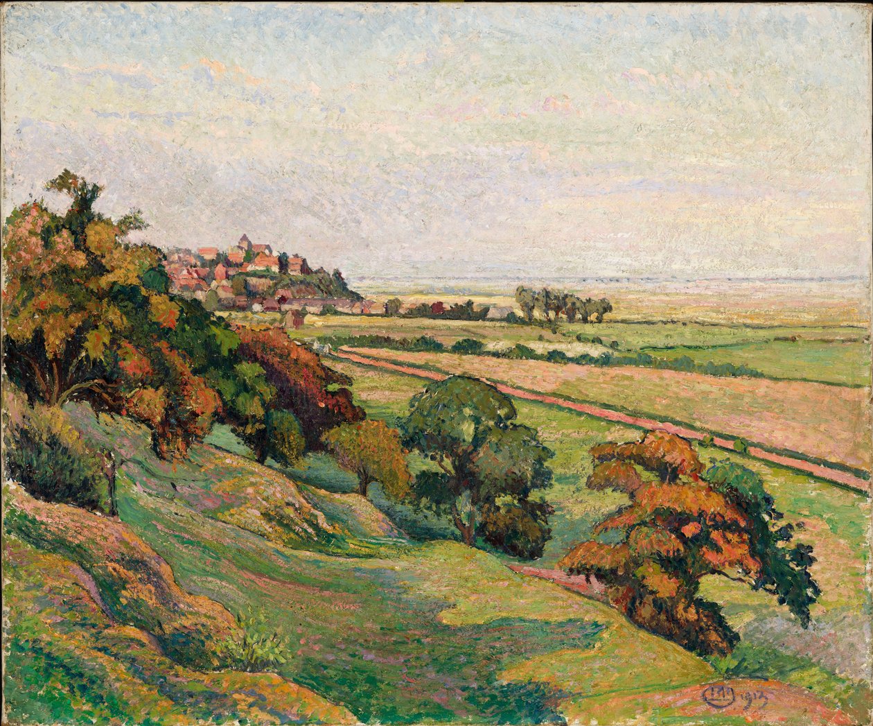 Rozs Cadboroughból, Naplemente alkotó: Lucien Pissarro