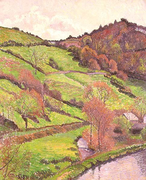The Pool, Blackpool, Devon alkotó: Lucien Pissarro