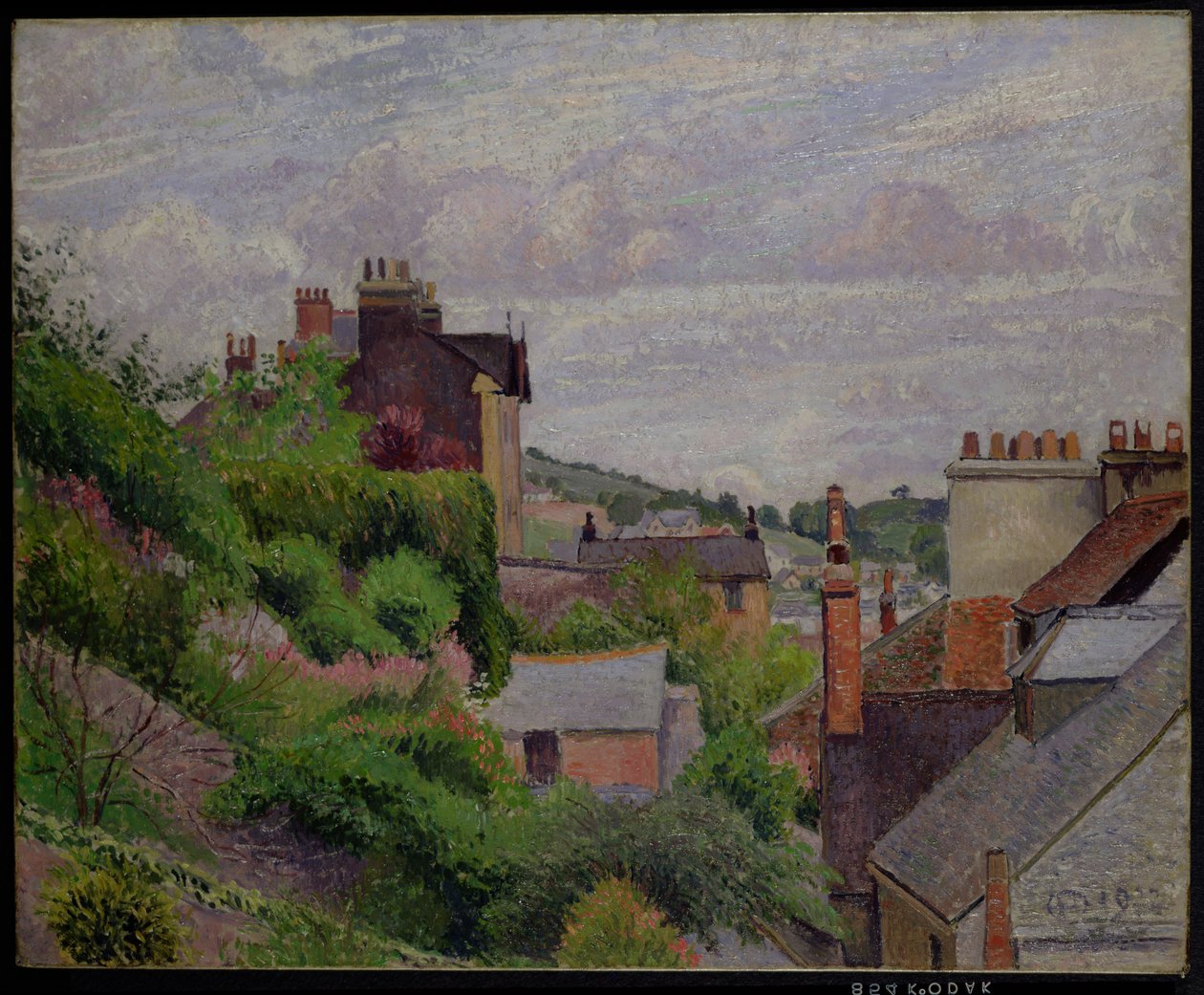 Dartmouth háztetői alkotó: Lucien Pissarro