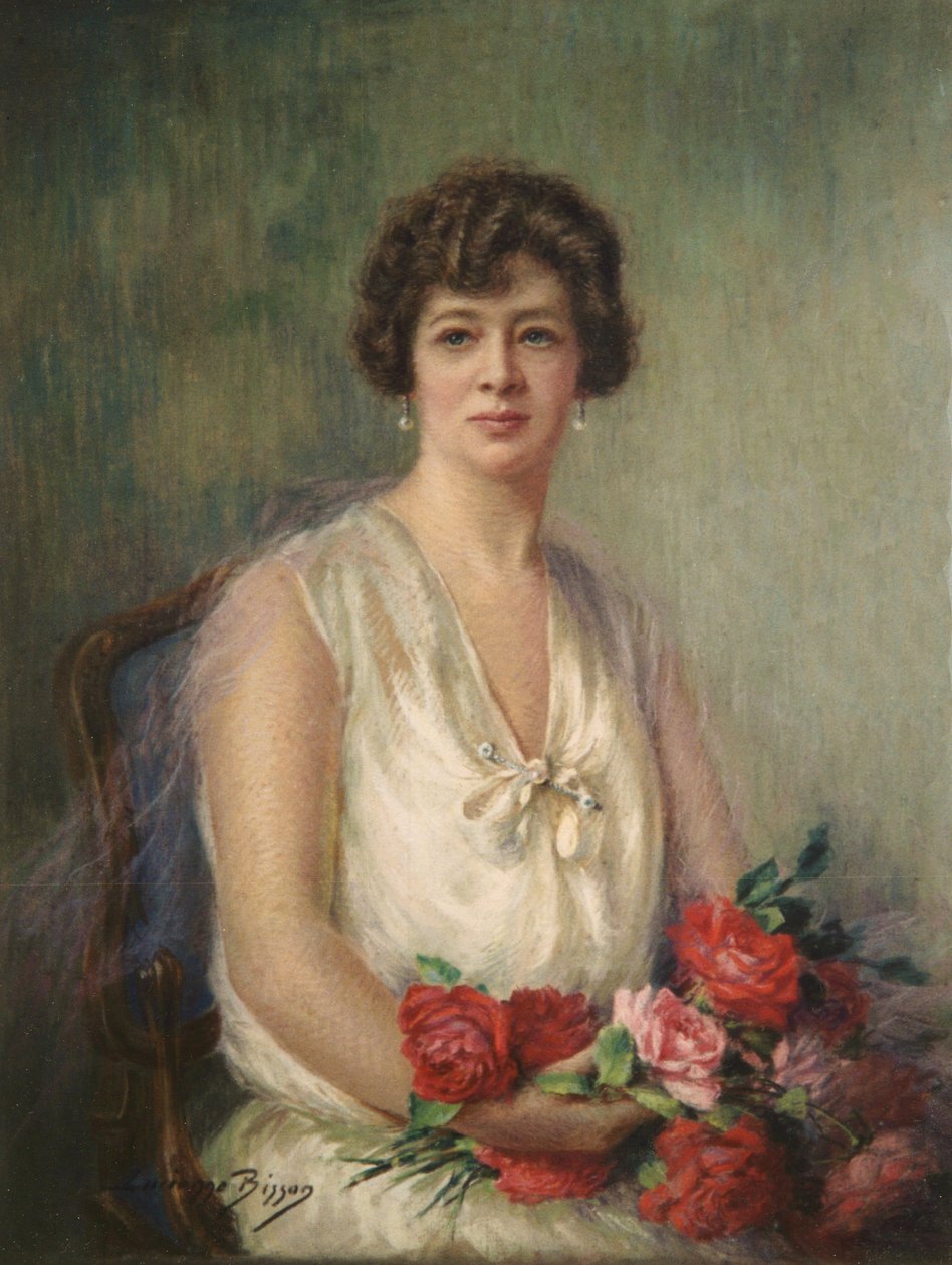 Madame Griffon arcképe alkotó: Lucienne Bisson