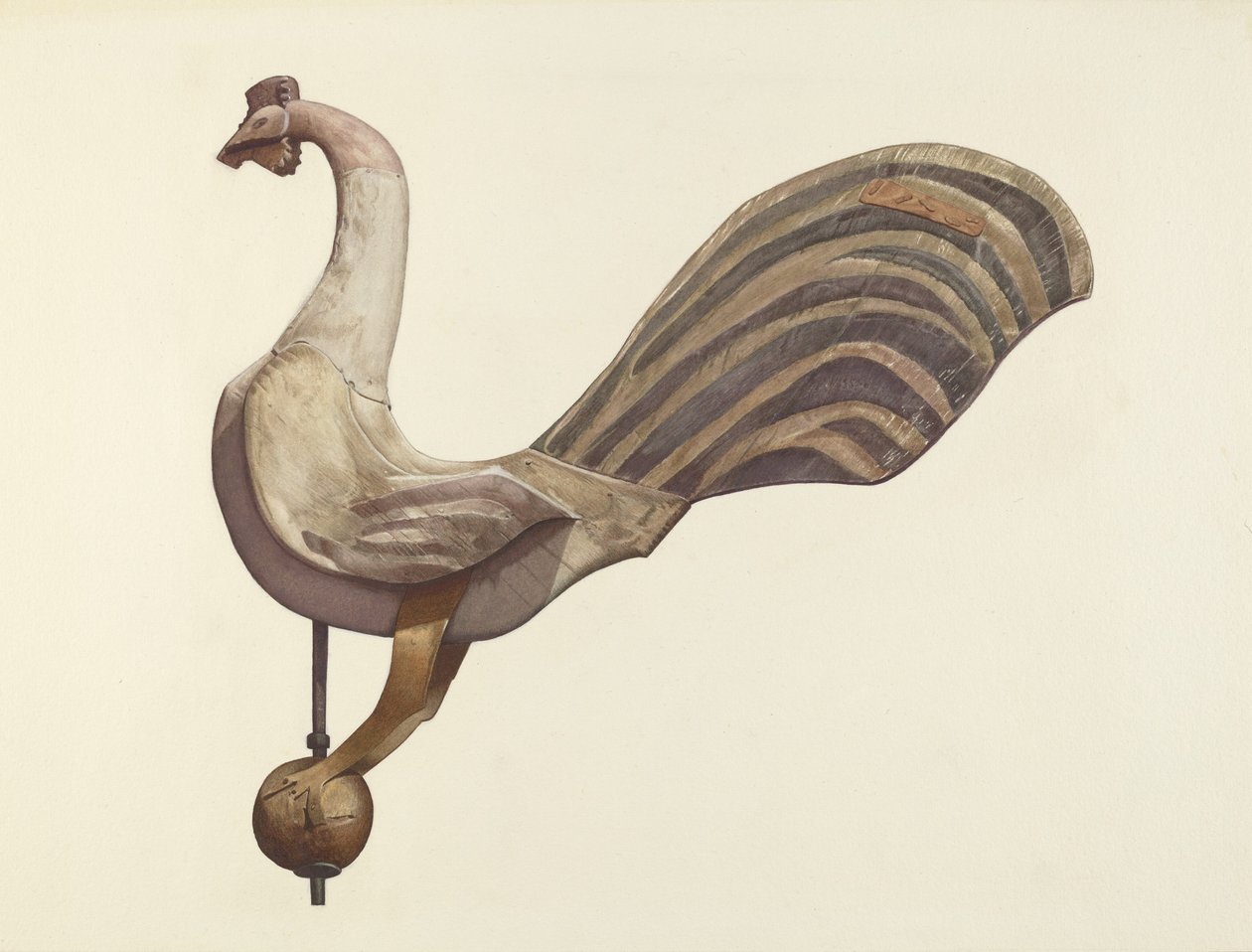 Kakas szélkakas, 19351942. alkotó: Lucille Chabot