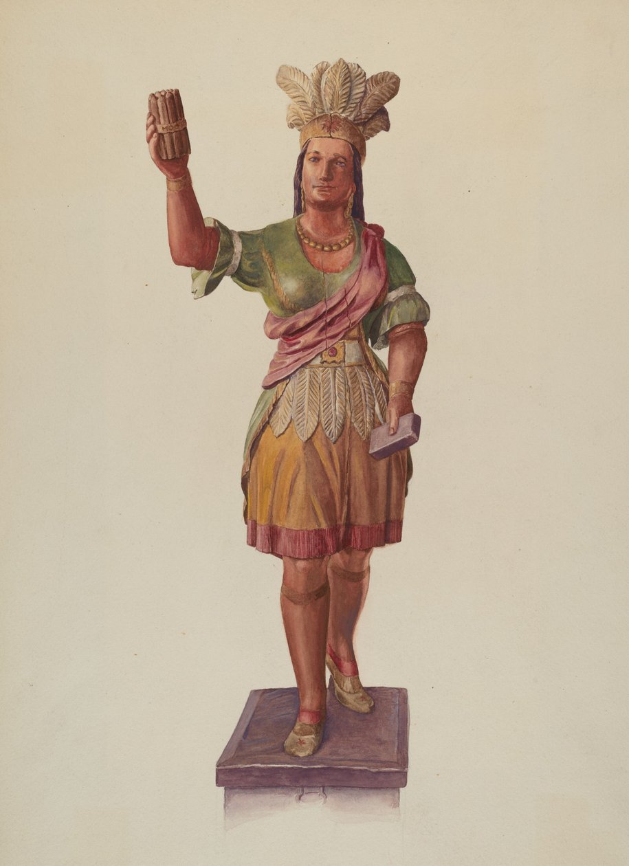 Szivarbolt Pocahontas alkotó: Lucille Lacoursiere