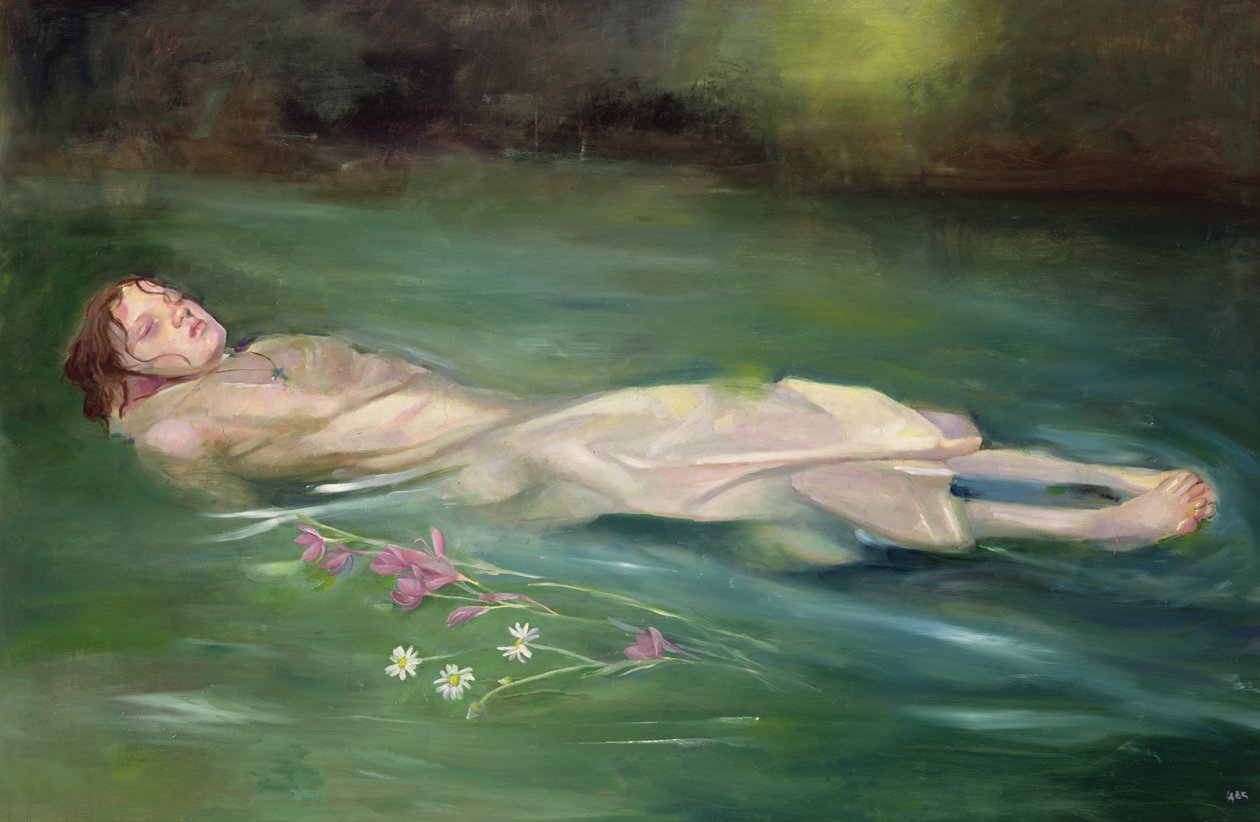 Sodródó lány, 2004 (olaj, tábla) alkotó: Lucinda Arundell