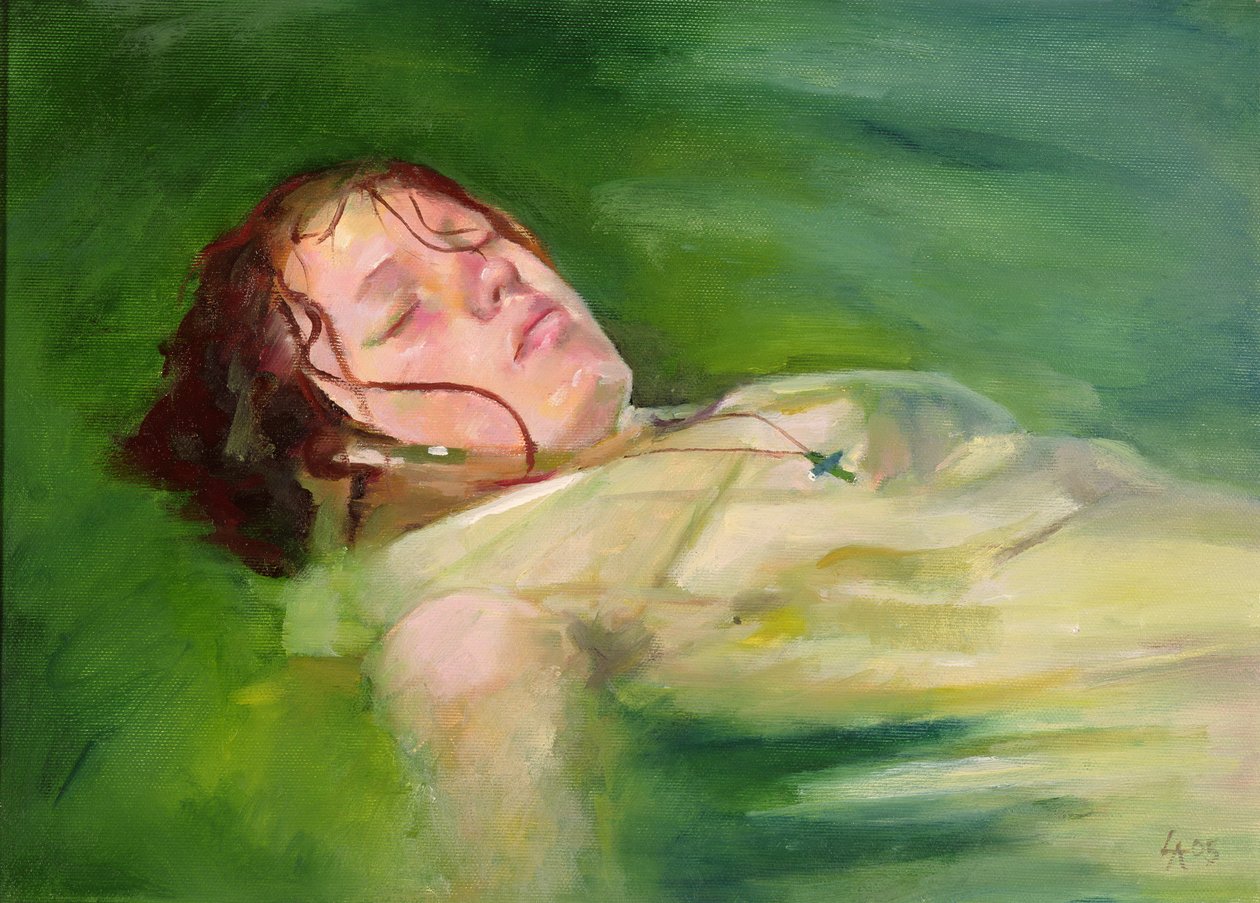 Sodródó lány, 2004 (olaj, vászon) alkotó: Lucinda Arundell