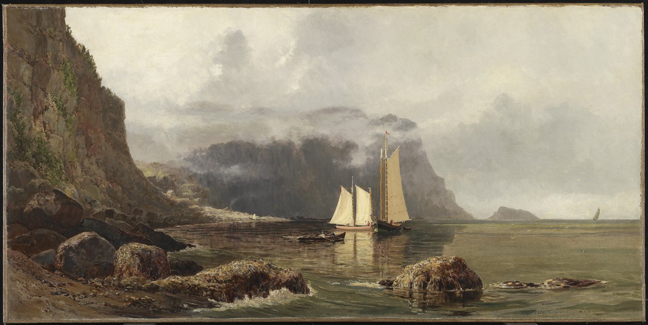Grand Manan északi vezetője, 1879 alkotó: Lucius Richard OBrien