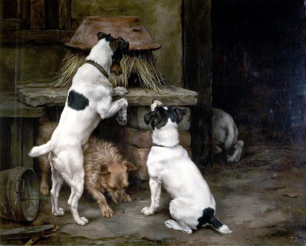 Foglalt testek és elfoglalt méhek, 1892 alkotó: Lucy Ann Leavers