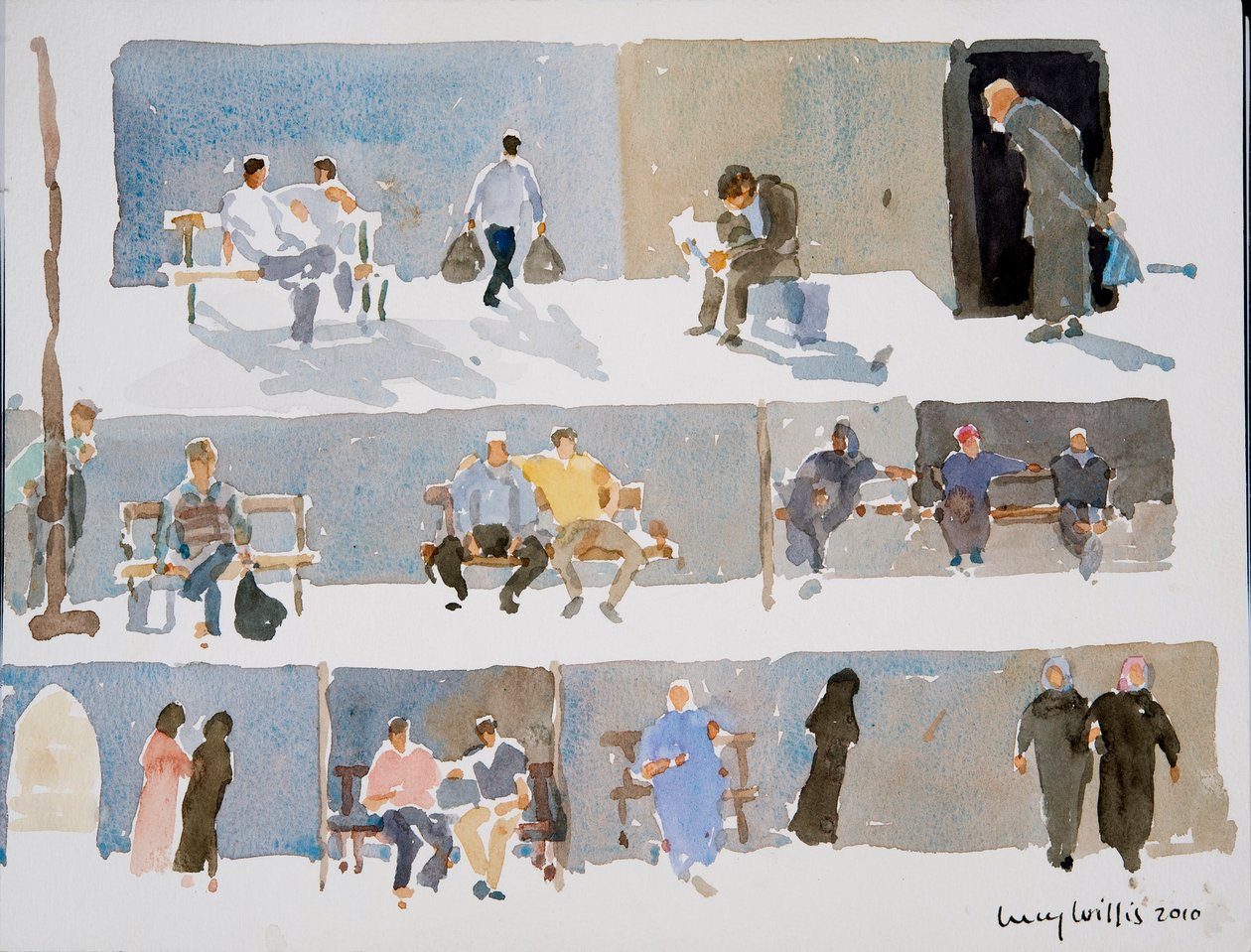 Aleppó népe, 2010 alkotó: Lucy Willis