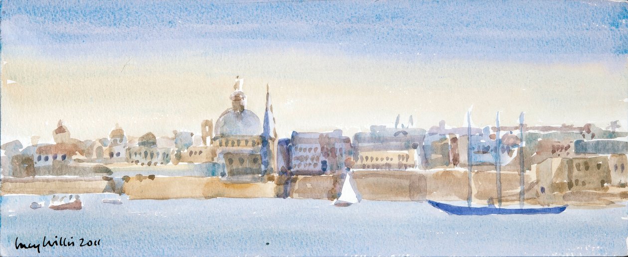 Valletta Skyline, 2011 alkotó: Lucy Willis