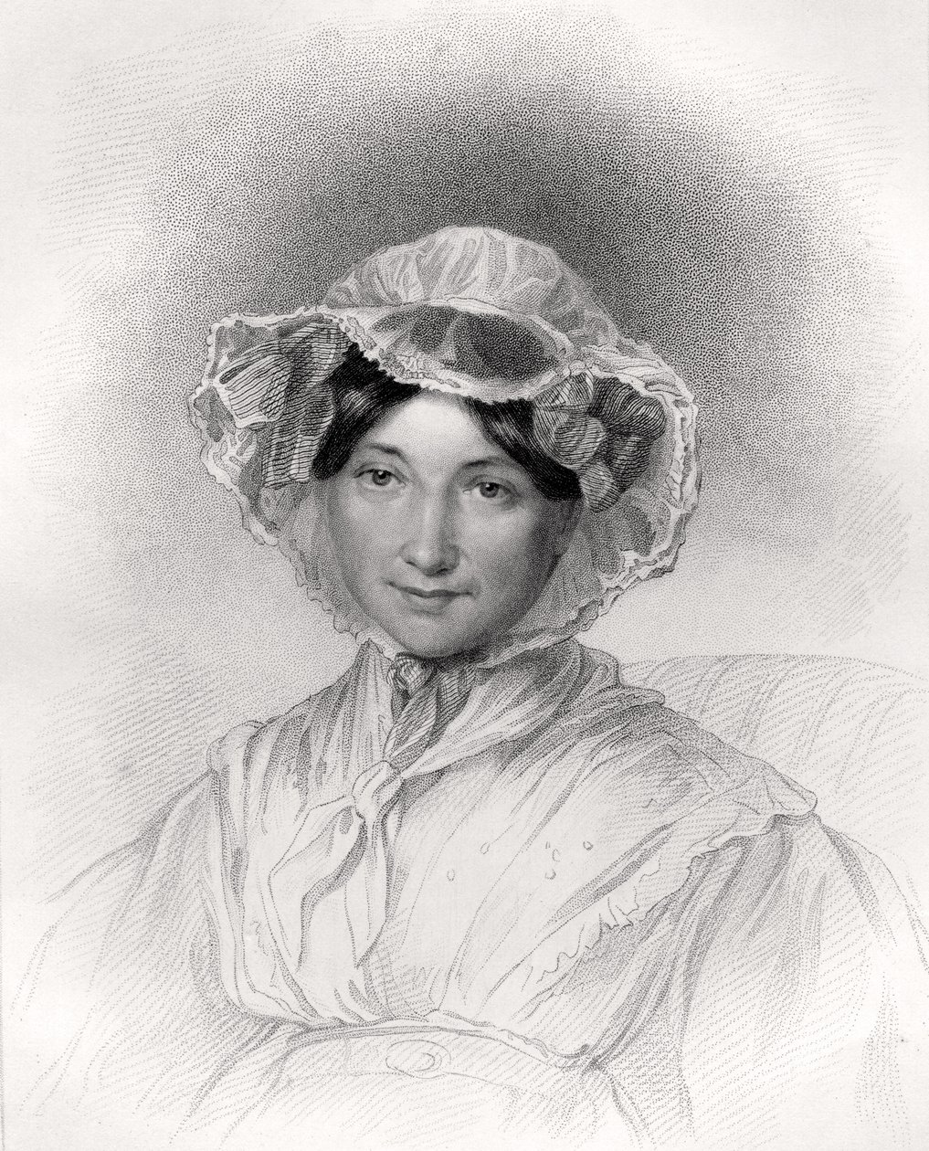 Frances Trollope, W. Holl metszete a „The National Portrait Gallery IV. kötetéből”, 1820 körül megjelent alkotó: Lucy Adams