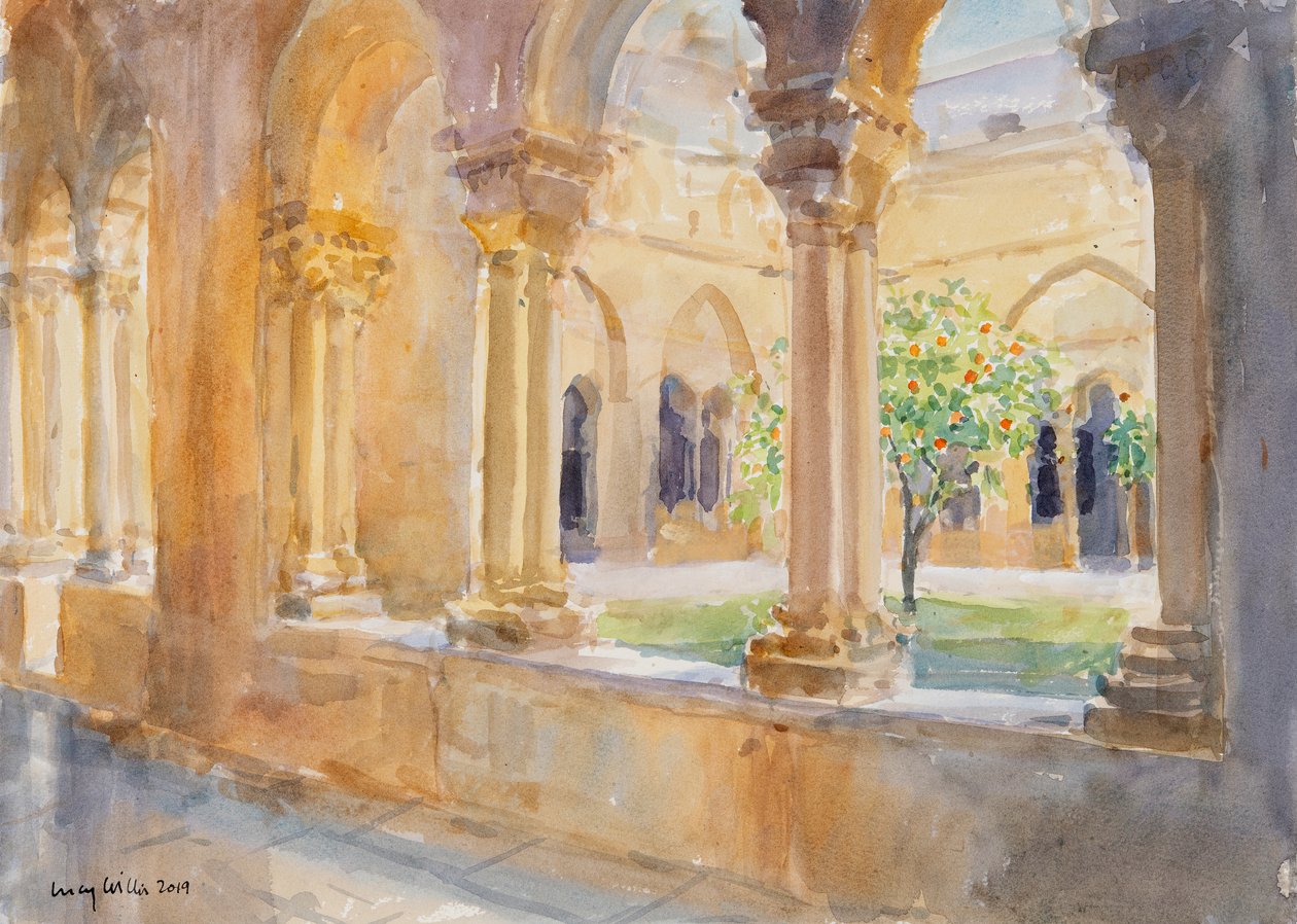 Szent Katalin kolostor, Betlehem, Izrael, 2019 (papír nélkül) alkotó: Lucy Willis