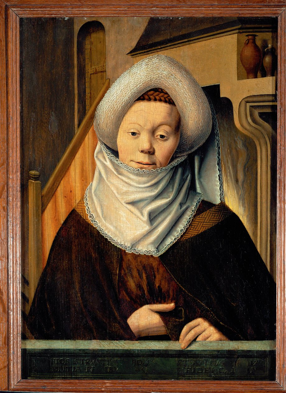 A delphoszi szibilla - a németországi Münster katedrális 15 szibillájának és pogány prófétájának sorozatából ... alkotó: Ludger Tom the Younger Ring
