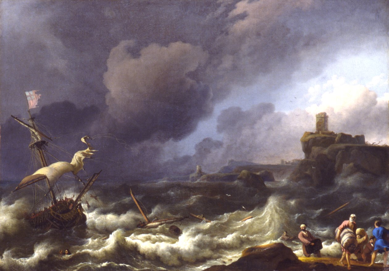 A vihar alkotó: Ludolf Backhuysen