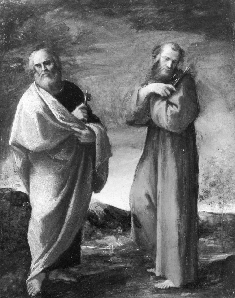 Assisi Péter és Ferenc szentek alkotó: Ludovico Carracci