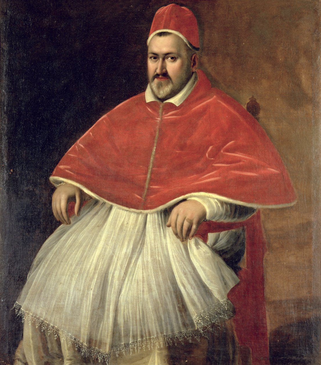 V. Pál pápa portréja (1552-1621) alkotó: Ludovico Leoni