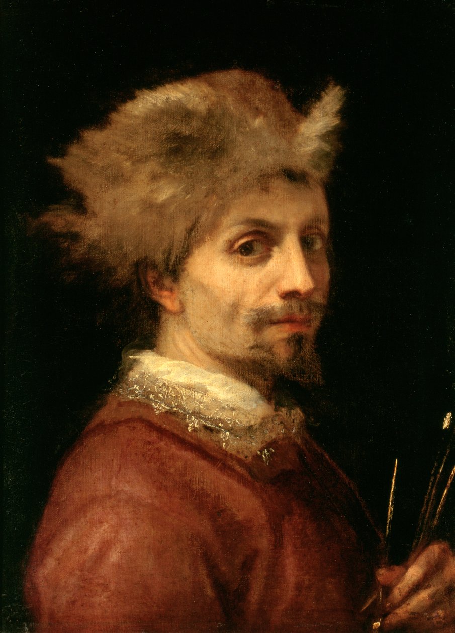 Önarckép, 1606 körül (olaj, vászon) alkotó: Ludovico Cardi Cigoli