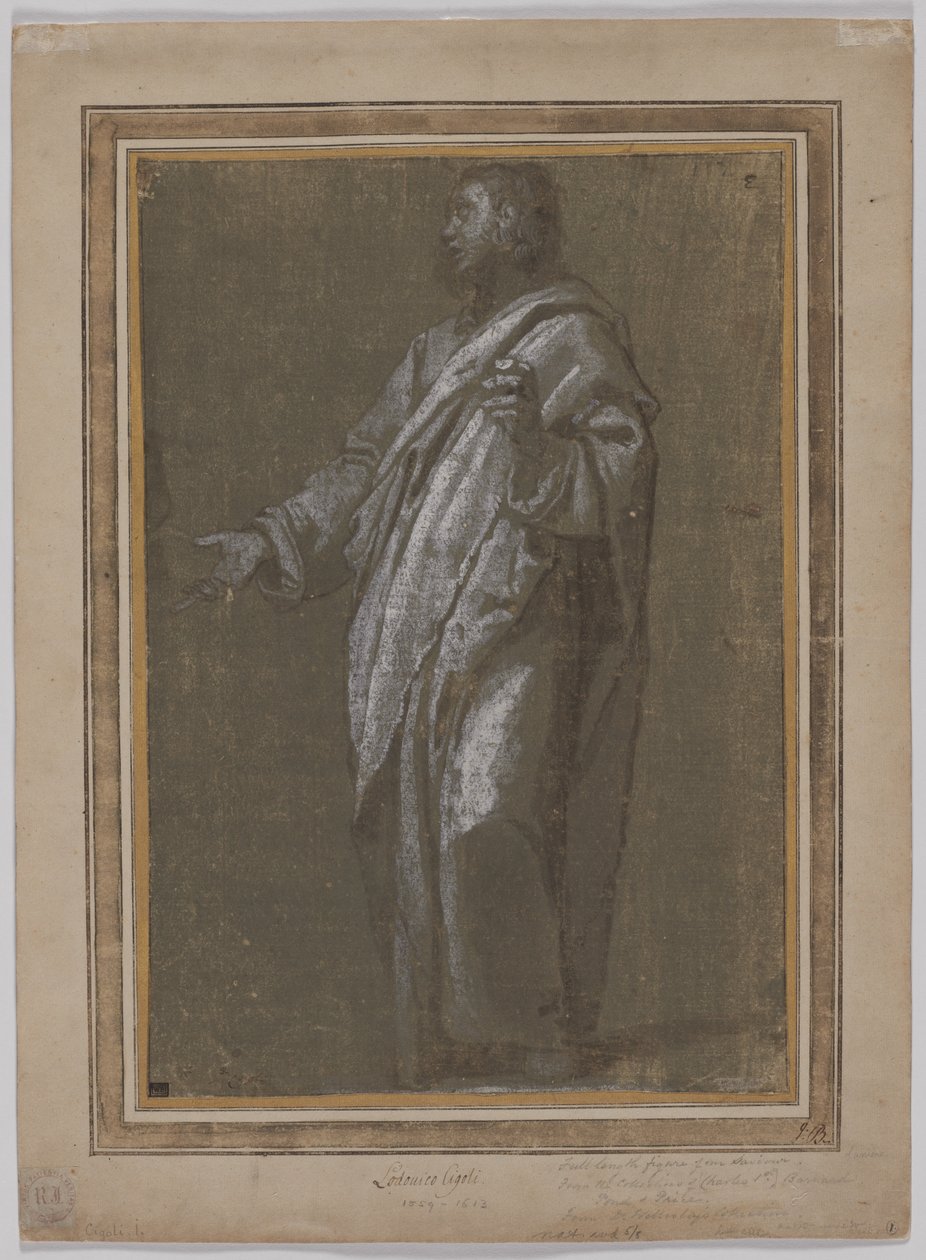 Álló Férfialak alkotó: Ludovico Cardi Cigoli
