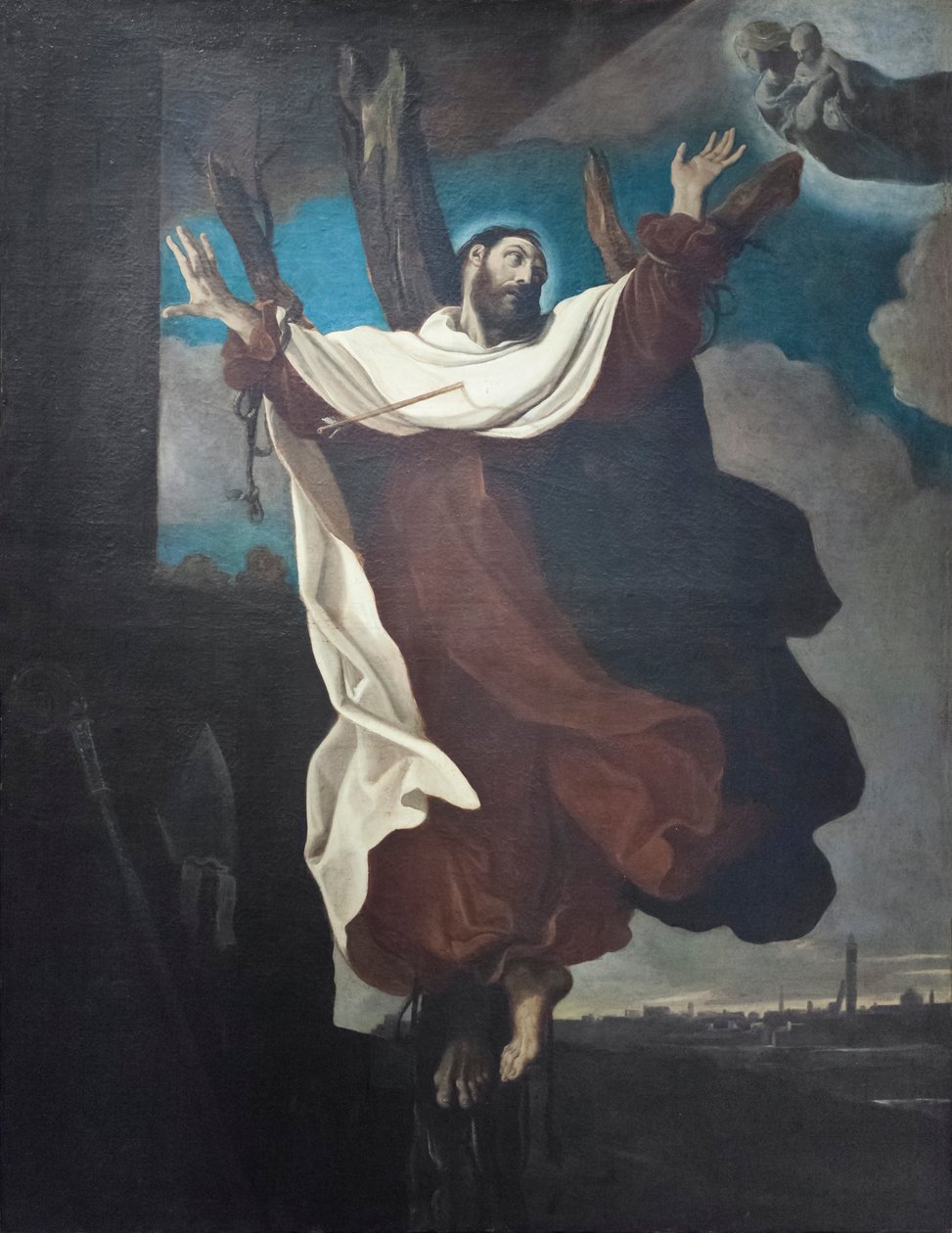 Szent Péter Toma mártíromsága alkotó: Ludovico Carracci