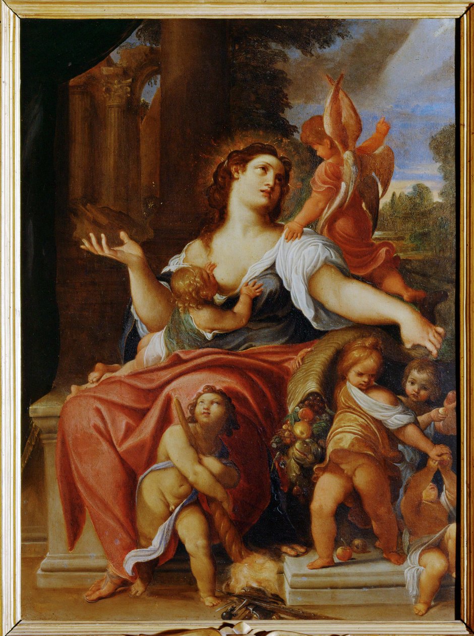 Providence (festmény fára) alkotó: Ludovico Carracci