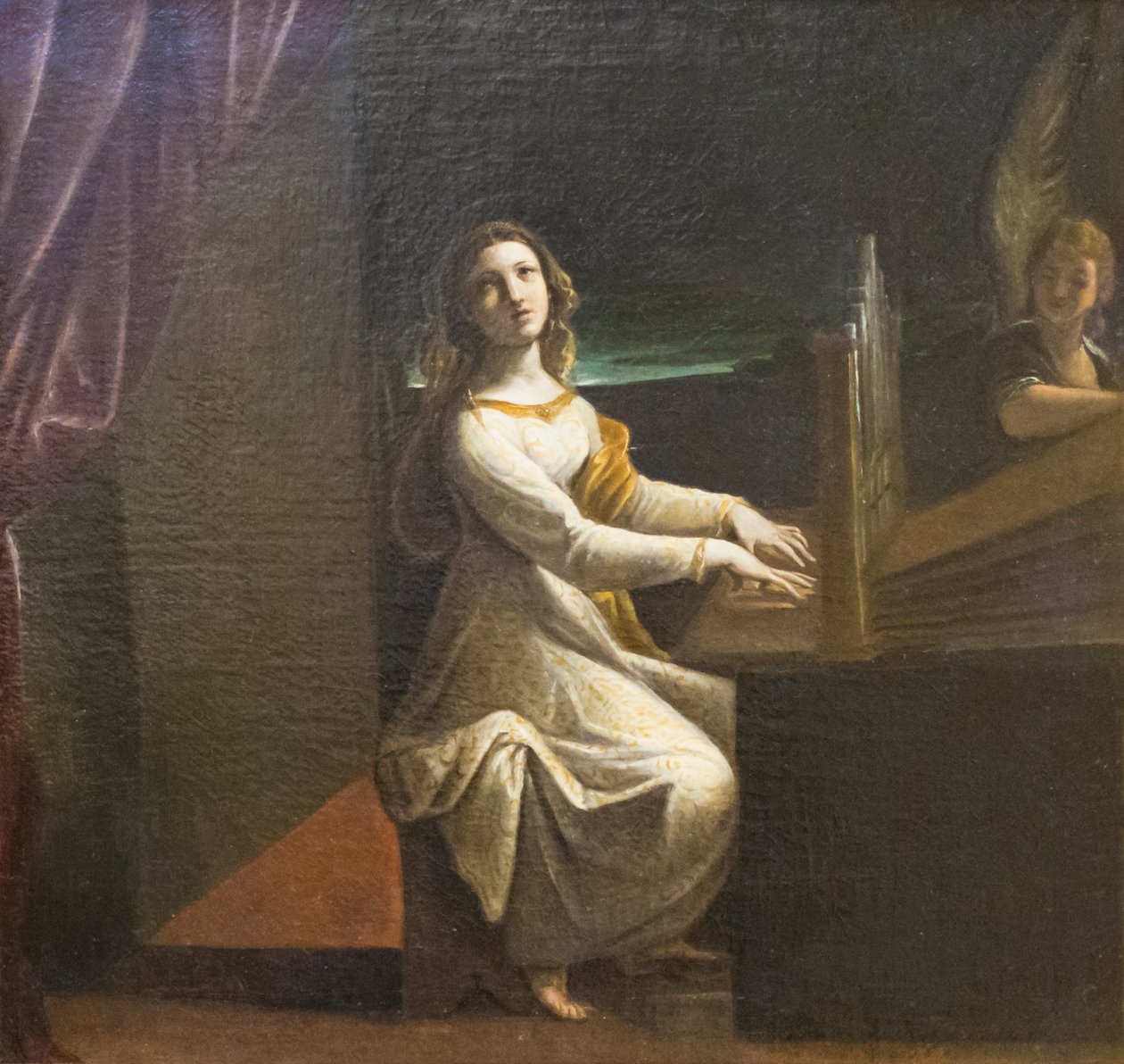 Szent Cecília, 1607 körül (olaj, vászon) alkotó: Ludovico Carracci