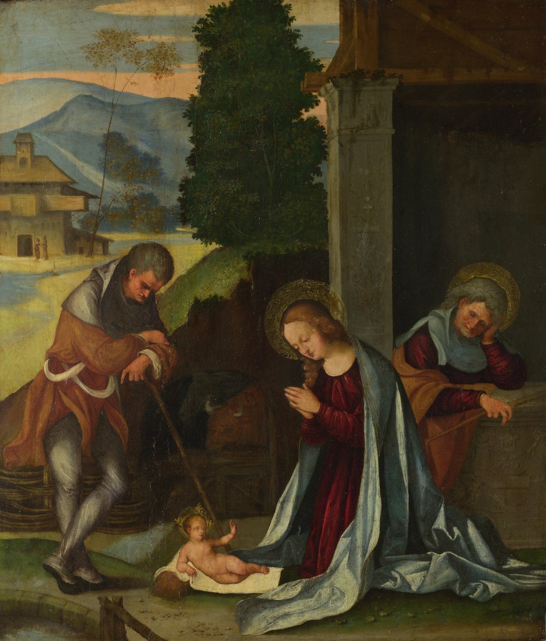 A betlehemes, c. 1505 alkotó: Ludovico Mazzolino