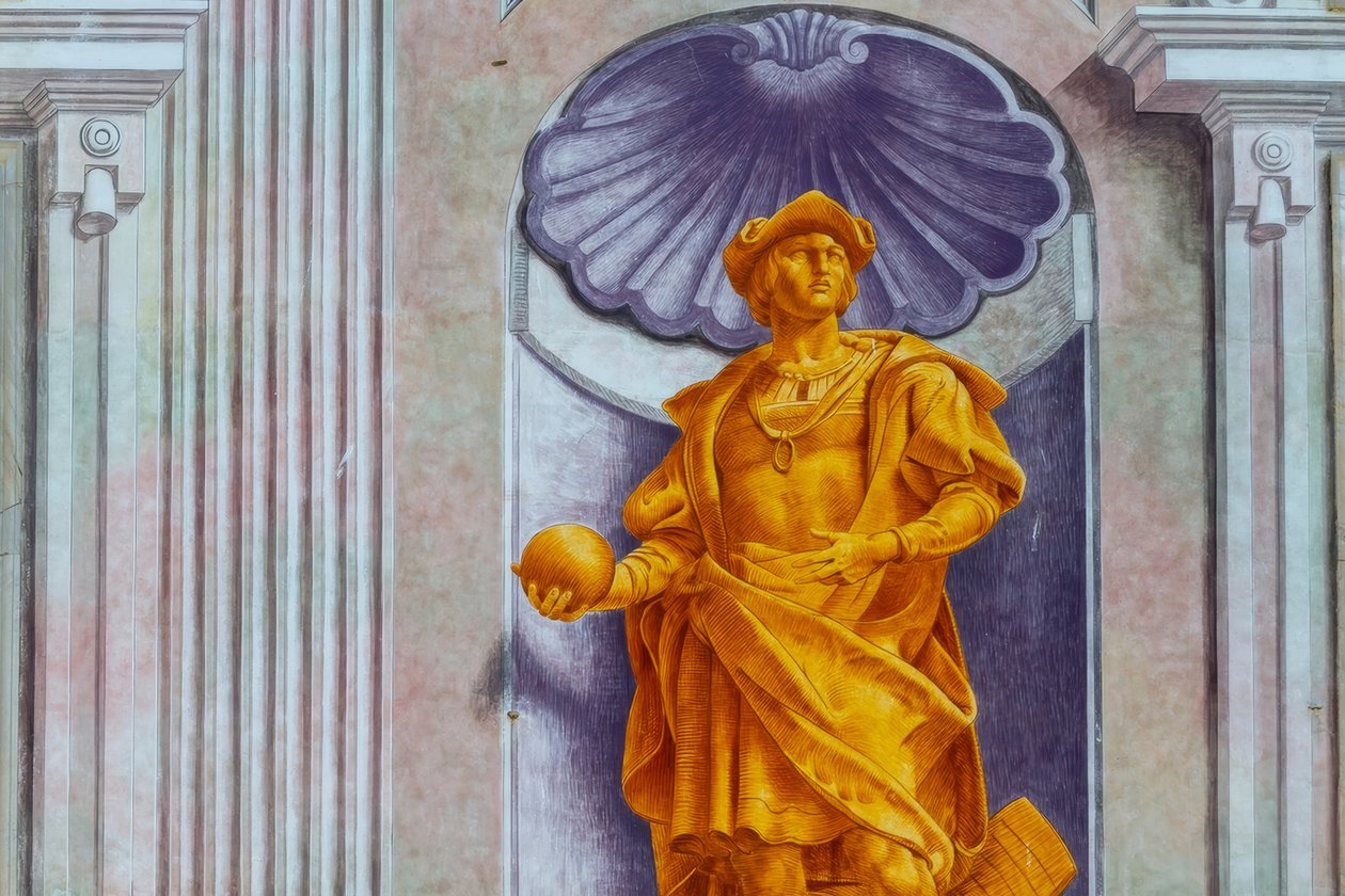 Kolumbusz Kristóf alkotó: Ludovico Pogliaghi