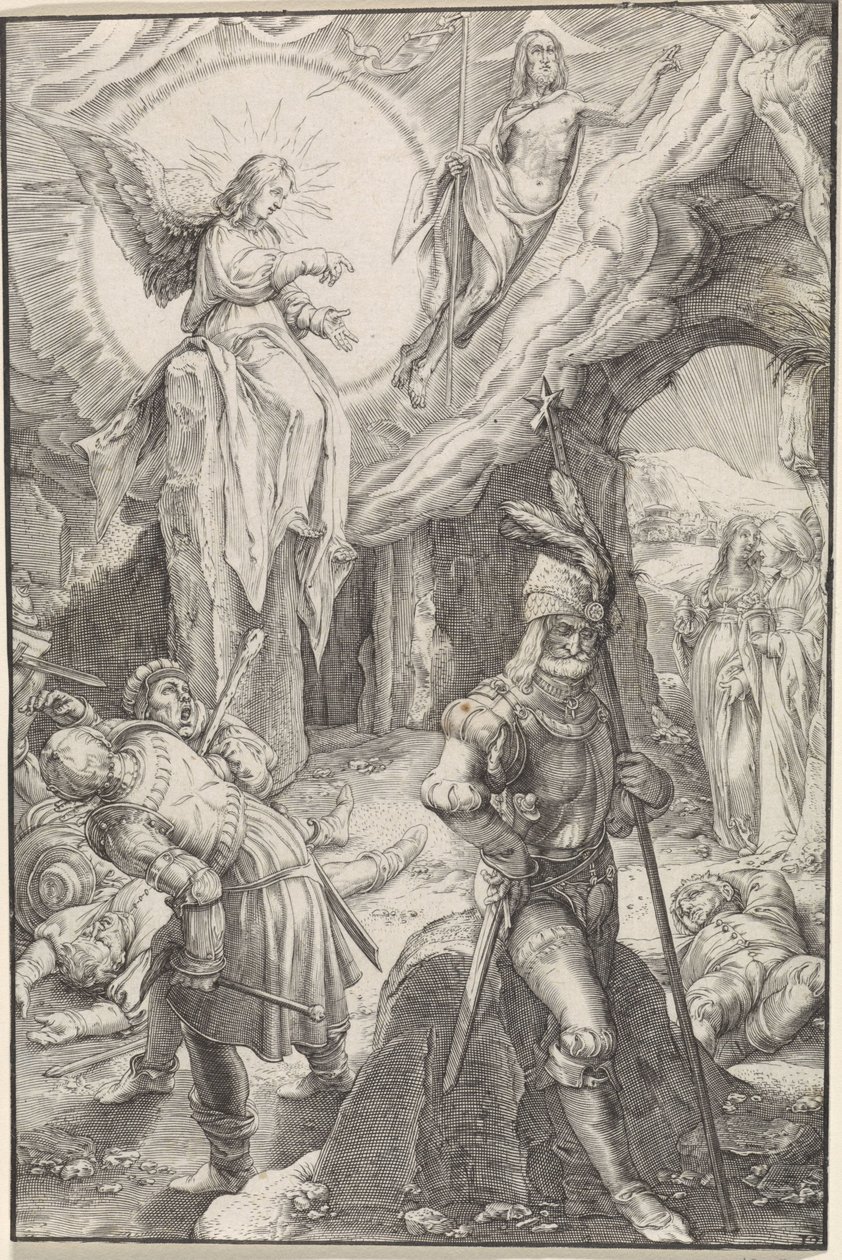 Krisztus feltámadása A szenvedély (sorozat címe) alkotó: Ludovicus Siceram