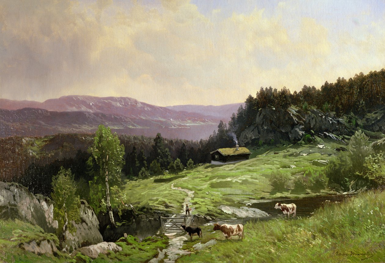 Telemark, Dél-Norvégia alkotó: Ludvig Skramstad