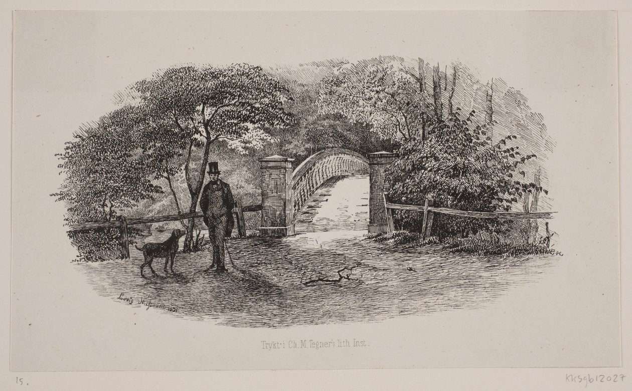 A Frederiksberg kert része alkotó: Ludvig Messmann