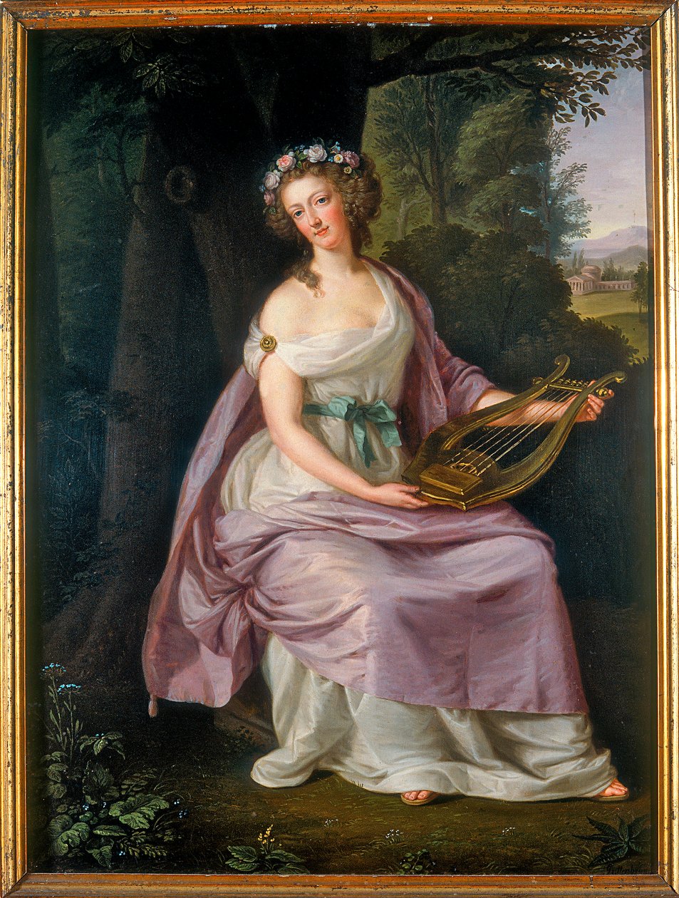 Marie Antoinette francia királynő portréja alkotó: Ludwig Guttenbrunn