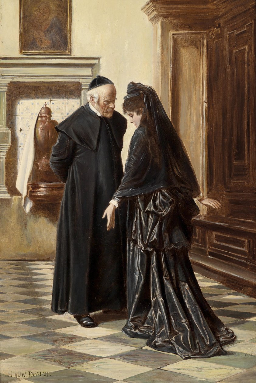 Komoly beszélgetés alkotó: Ludwig Passini