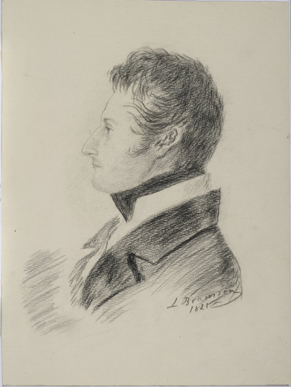 Matvej Jurjevics Vilyegorszkij gróf portréja 1794-1866, 1821 alkotó: Ludwig Bramson