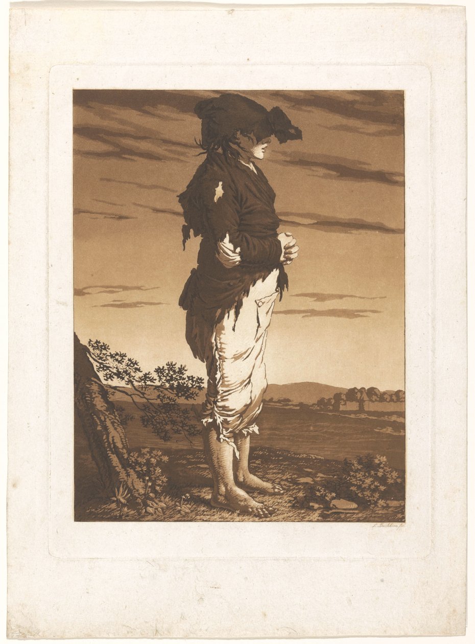 Koldus gyermeke alkotó: Ludwig Buchhorn