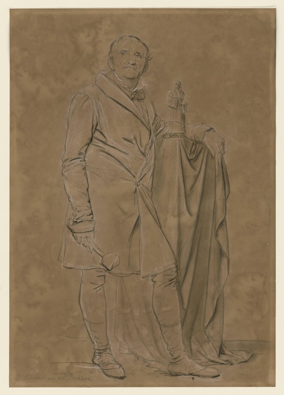 Gottfried Schadow szobrász alkotó: Ludwig Buchhorn