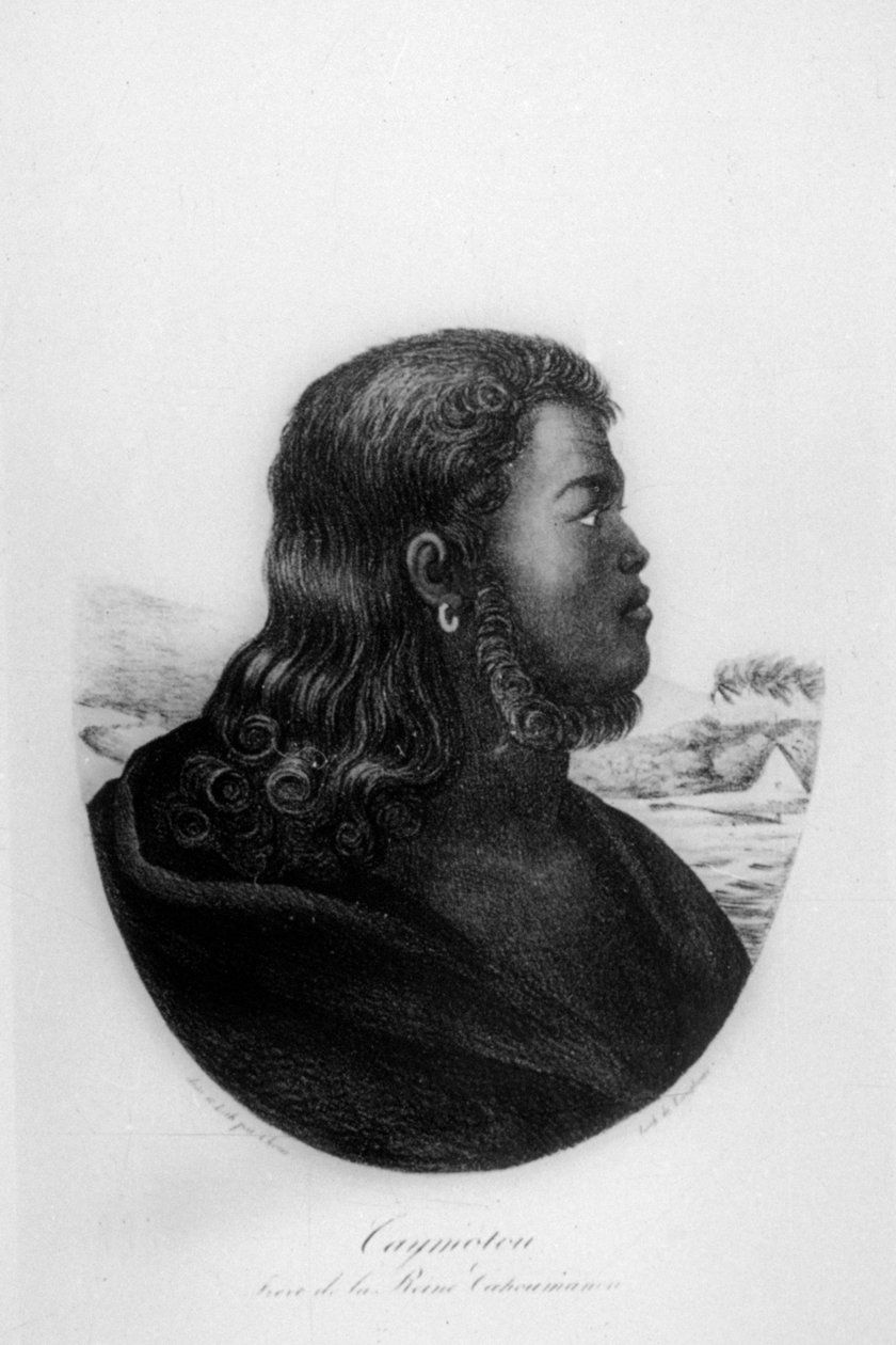 Kalanimoku főnök, 1816 alkotó: Ludwig Choris