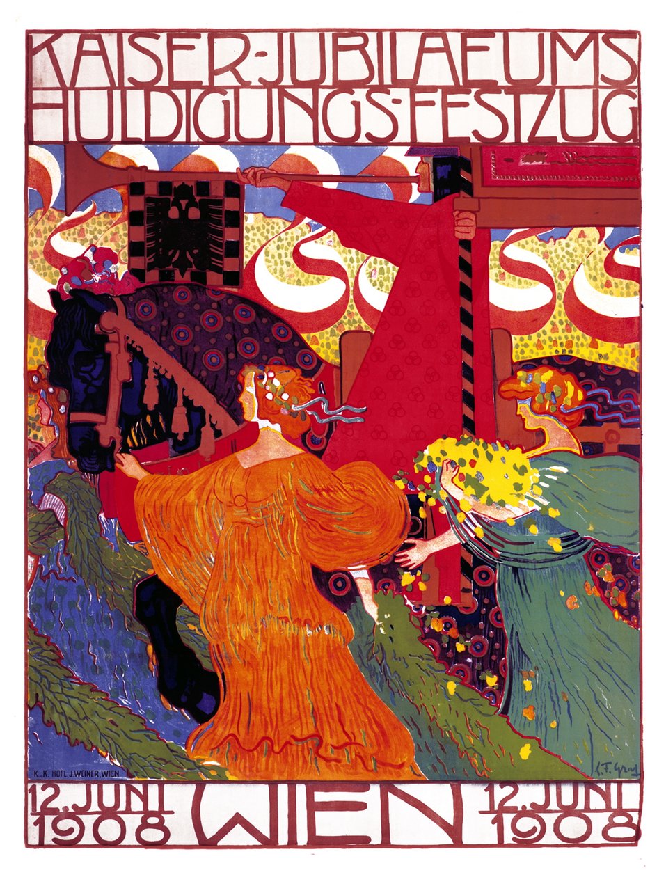 A Kaiser jubileumi hódolóverseny alkotó: Ludwig Ferdinand Graf