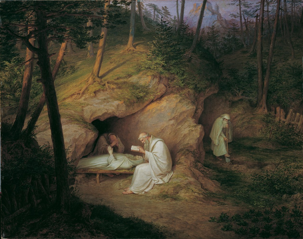 A halott remete alkotó: Ludwig Ferdinand Schnorr von Carolsfeld