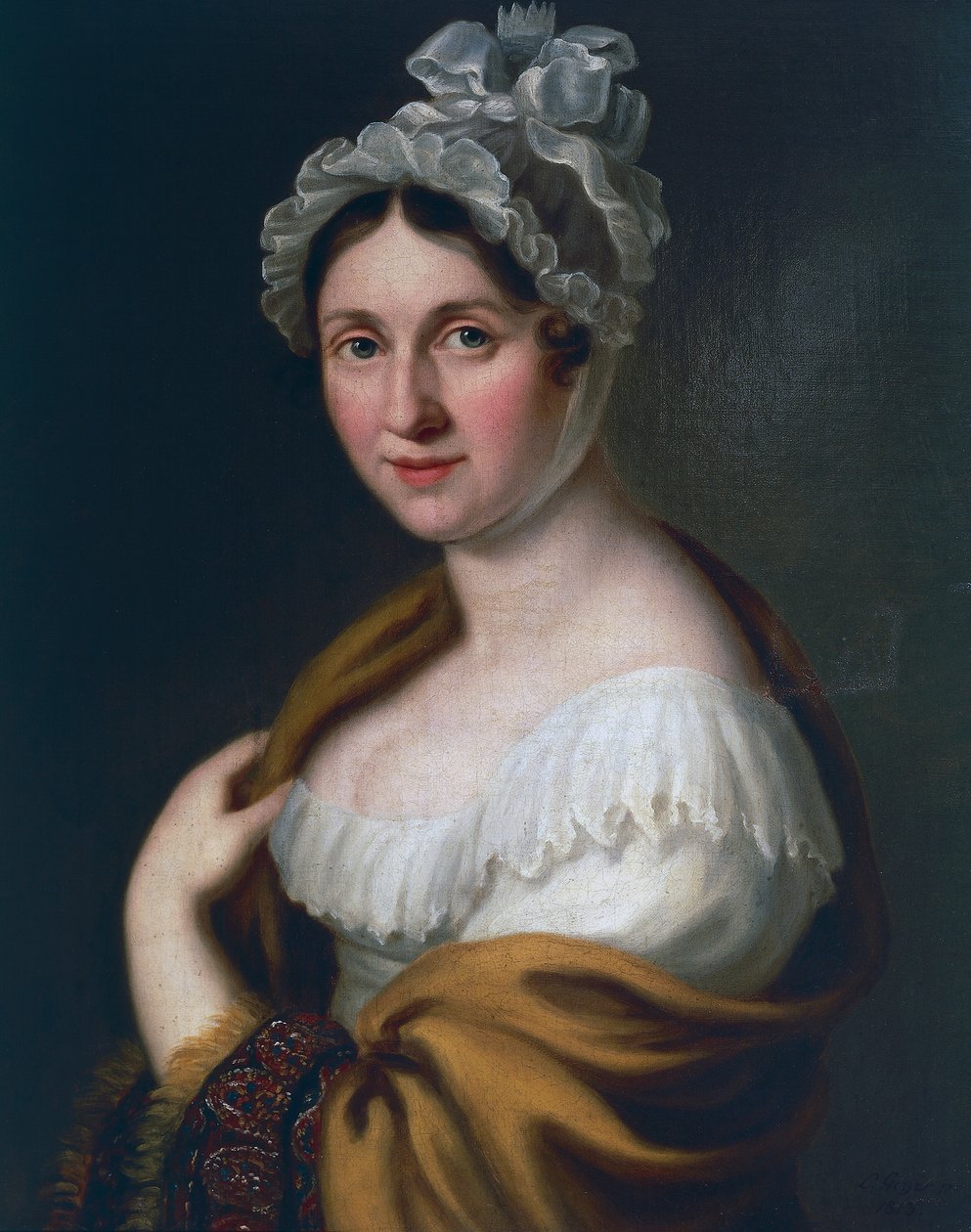 Johanna Rosine Wagner, született Patz (1774-1848), Richard Wagner anyja portréja, Ludwig Geyer (1779-1821) festménye alkotó: Ludwig Geyer